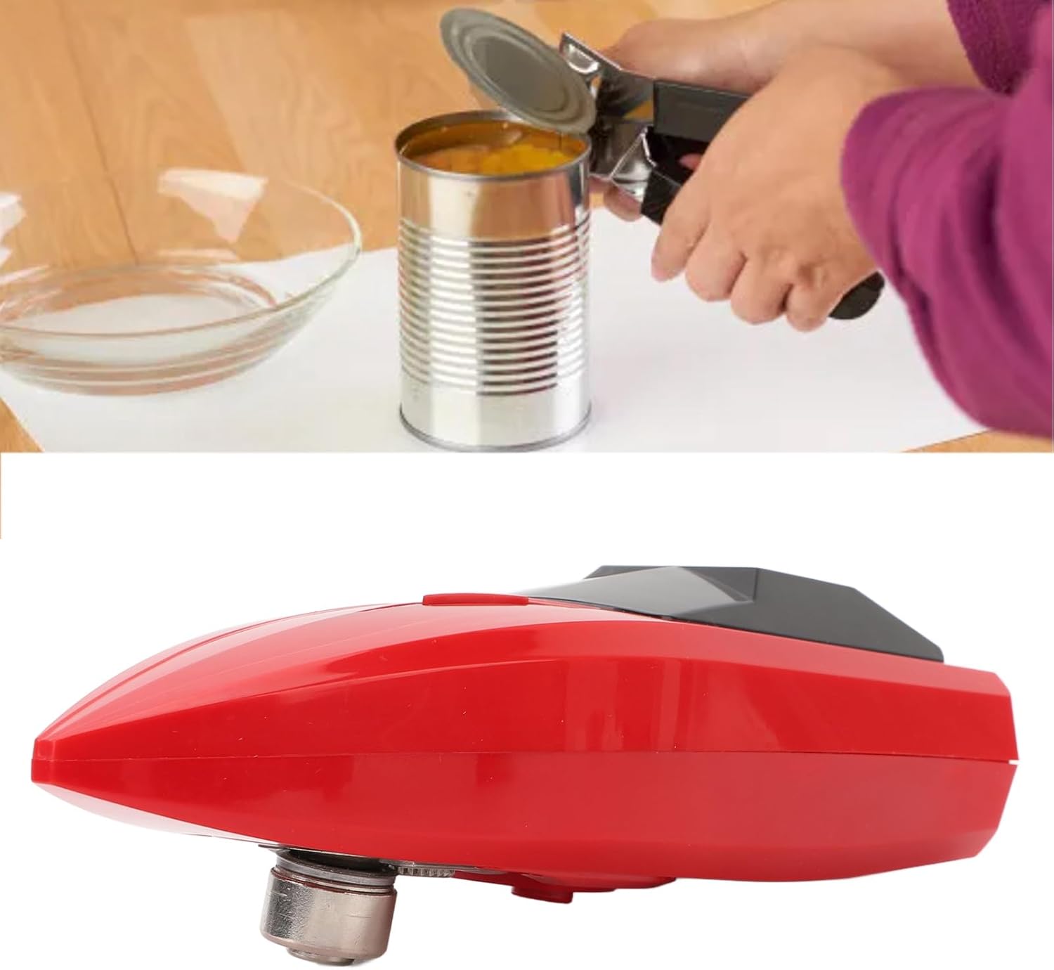 Electric Bottle Opener Automatic Can Opener for Weak Hands and Seniors