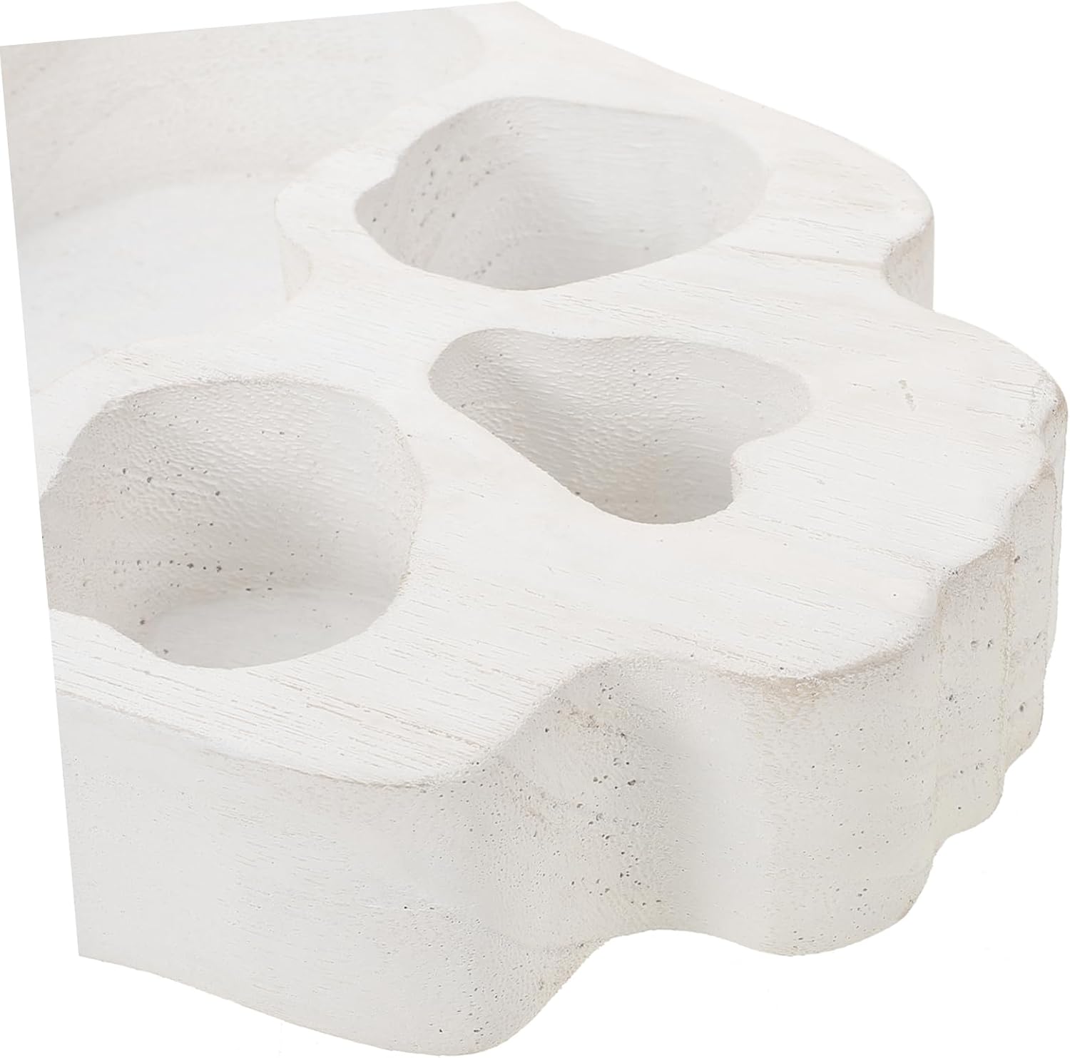 PRETYZOOM Skull Shaped Wood Serving Tray