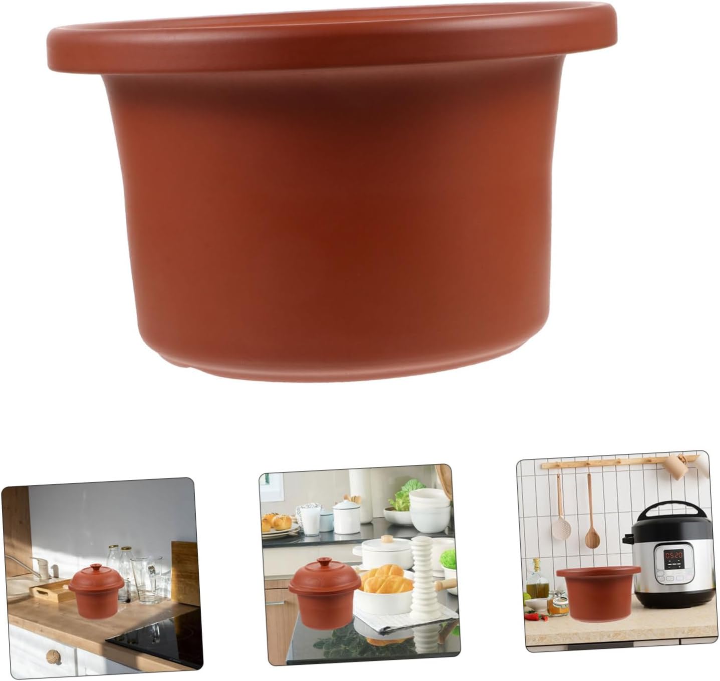 PRETYZOOM Ceramic Slow Cooker Liner Set