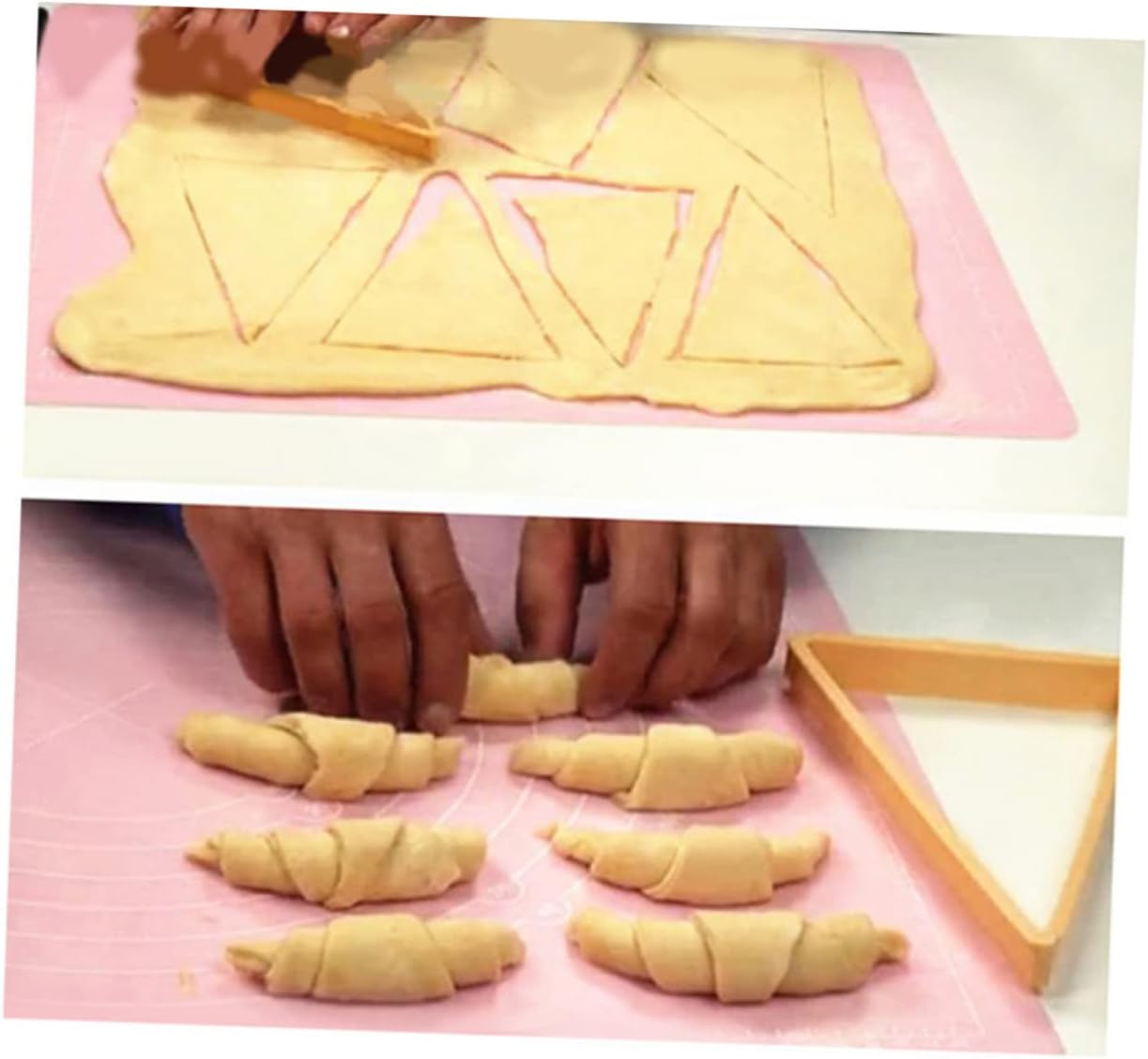 6 Pcs Baking Mold for Corn Bread and Croissant