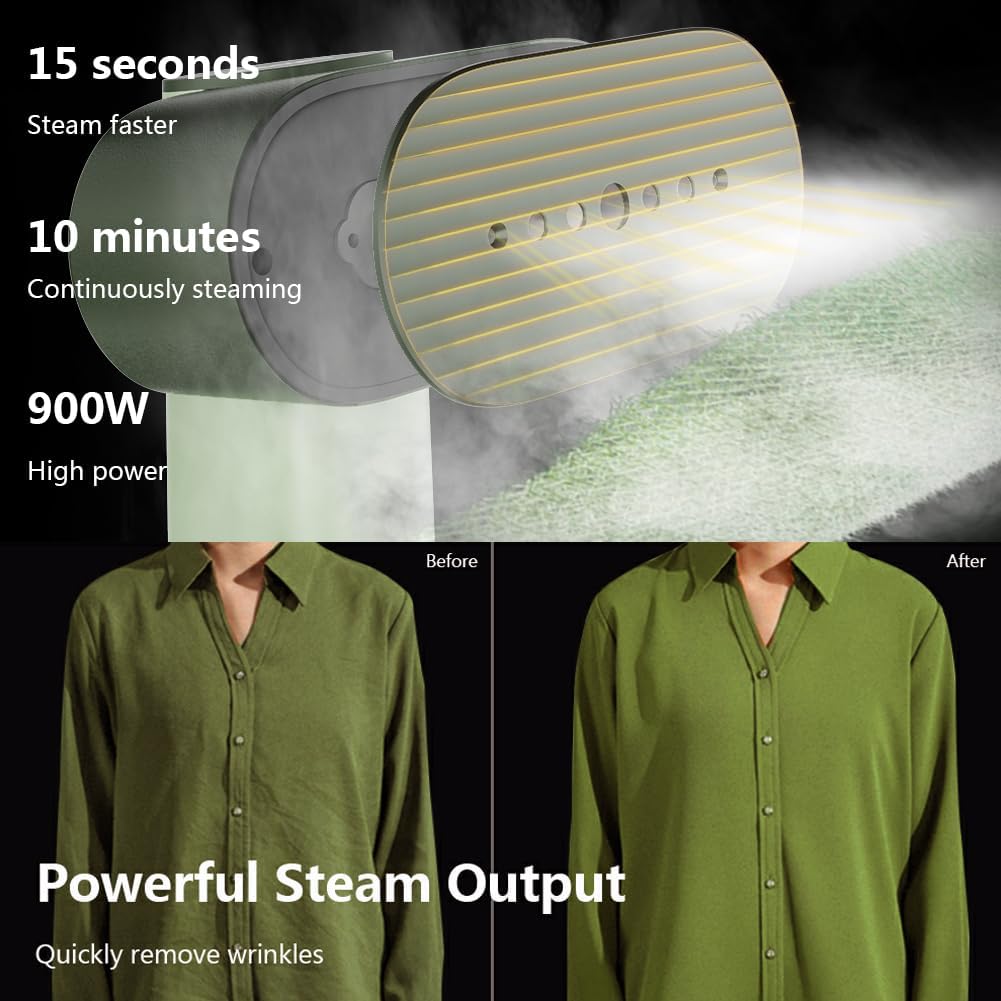 Nexdoo G6 Portable 2-in-1 Travel Steamer Iron for Clothes