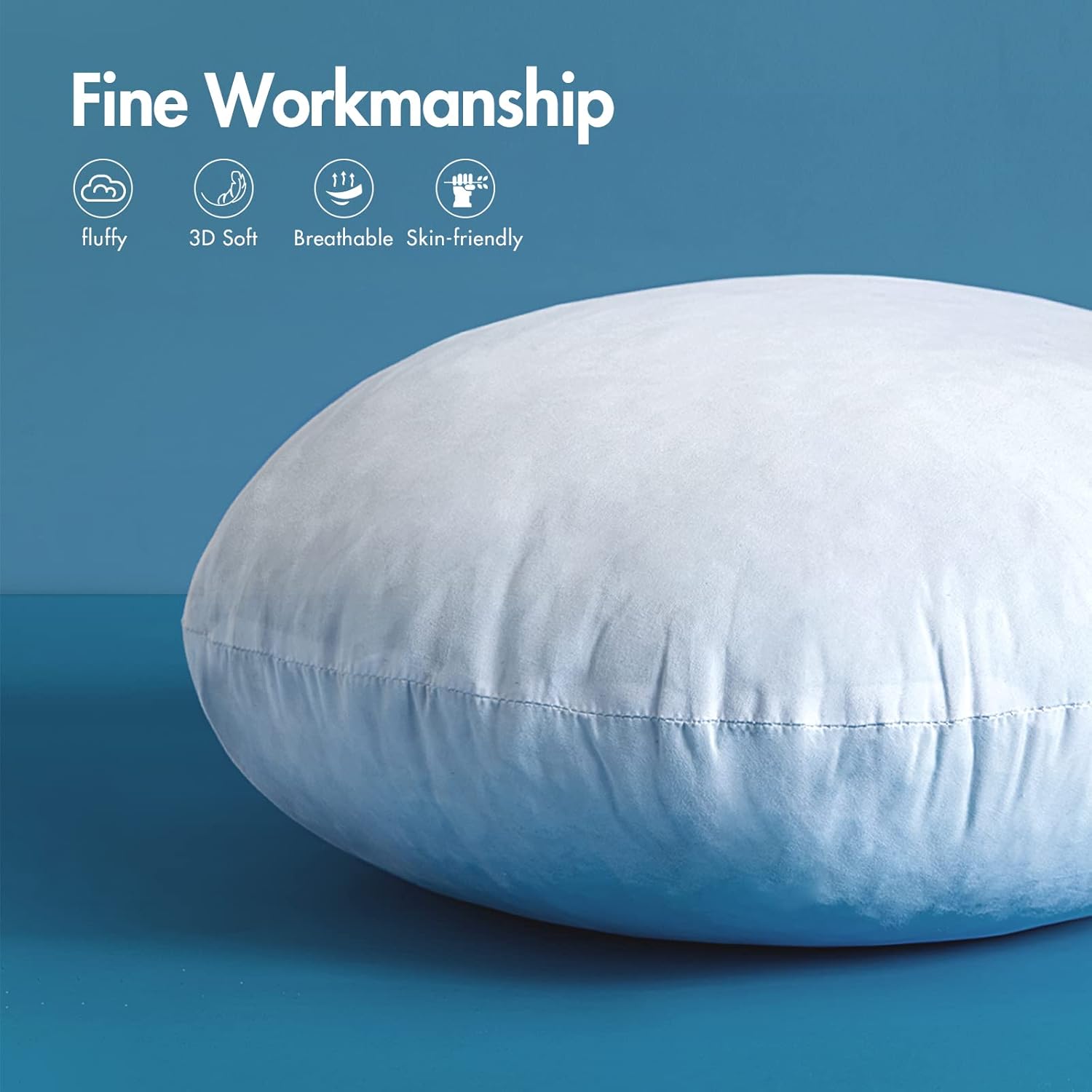 MIULEE 20 Inch Memory Foam Pillow Insert