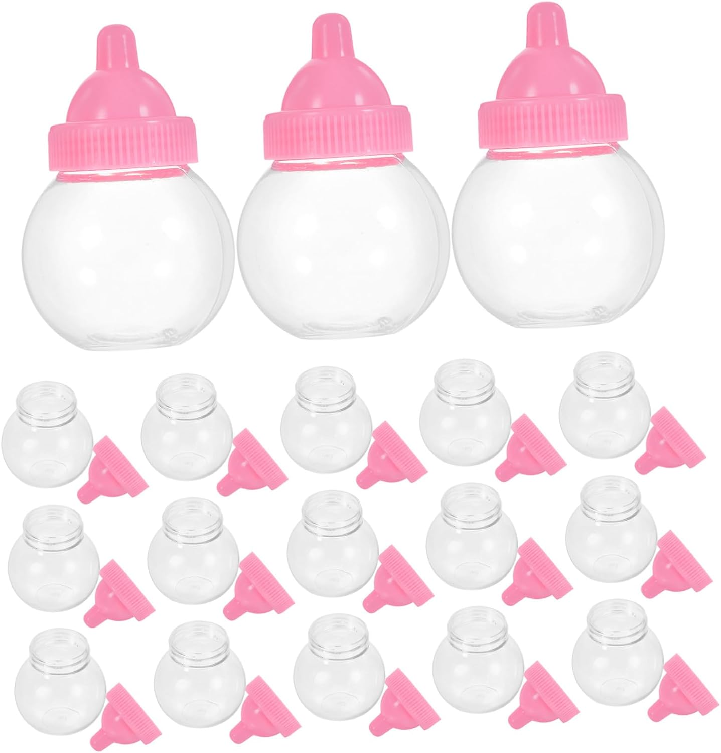 PRETYZOOM 20pcs Ball Shaped Candy Storage Box with Lid