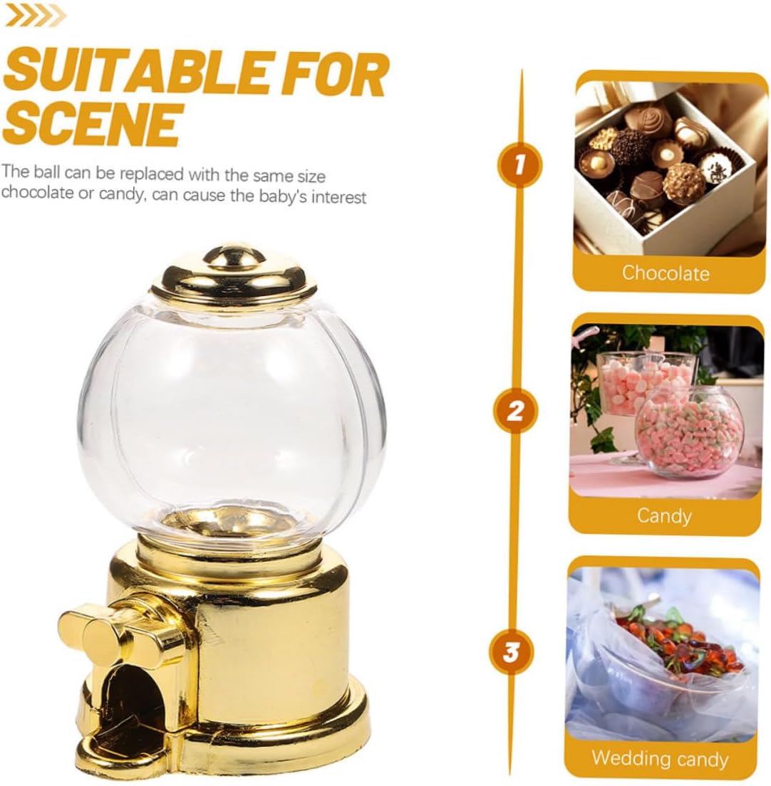 12pcs Creative Candy Dispenser Gumball Machine for Weddings and Parties