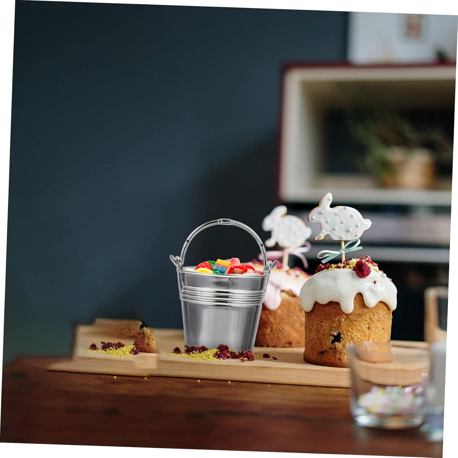 PRETYZOOM 10Pcs Mini Snack Bucket Set for Parties Home Events