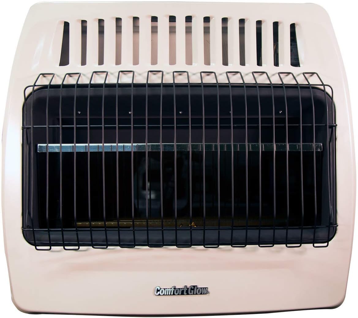 Comfort Glow Blue Flame Vent-Free Wall Heater 30000 BTU