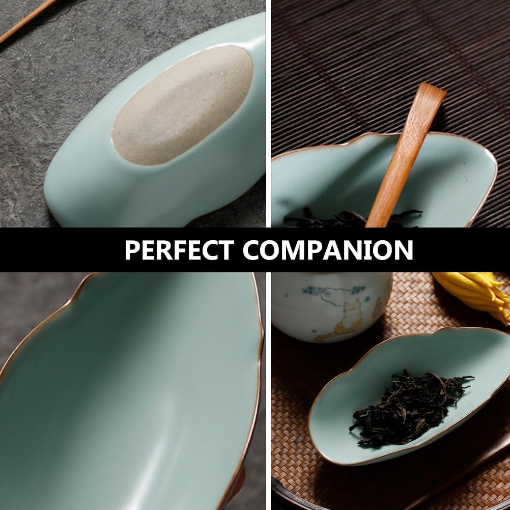 NUOBESTY Bamboo Tea Scoop Set for Gong Fu Ceremony