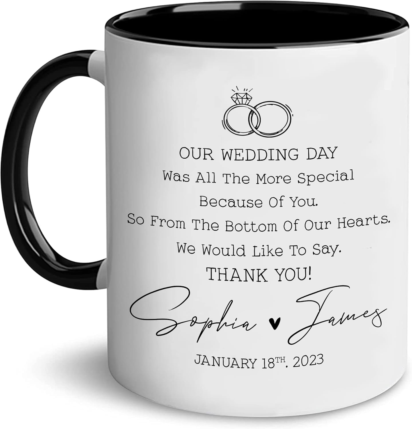 Personalized Best Officiant Ever Coffee Mug - Custom Wedding Gift