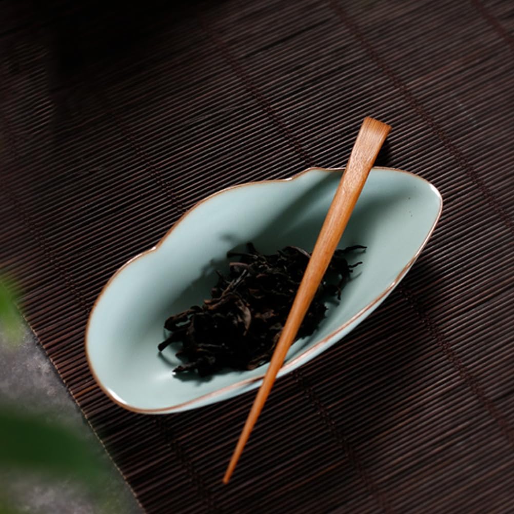 NUOBESTY Bamboo Tea Scoop Set for Gong Fu Ceremony