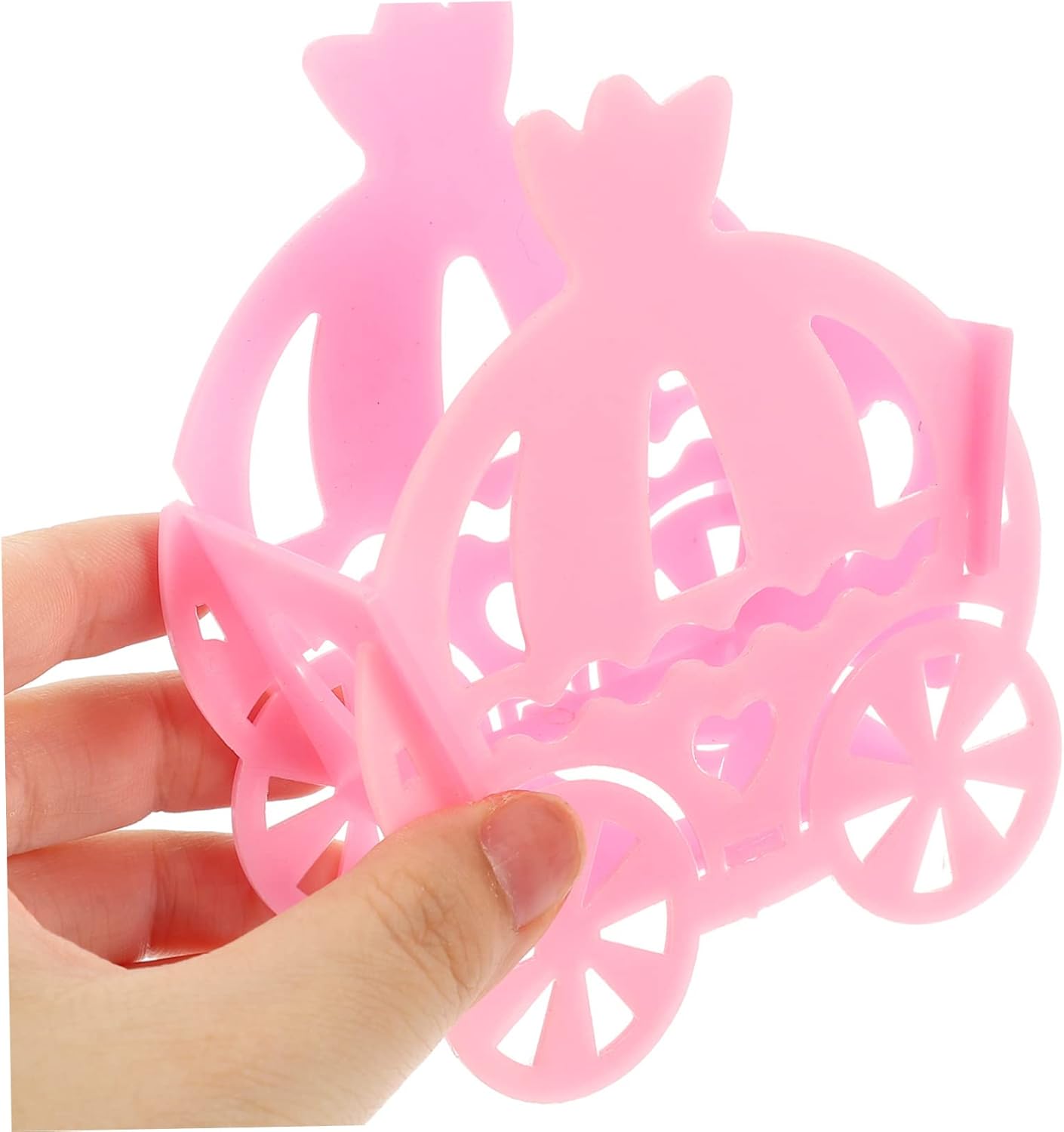 4pcs Hollow Pumpkin Carriage Candy Box for Weddings Events