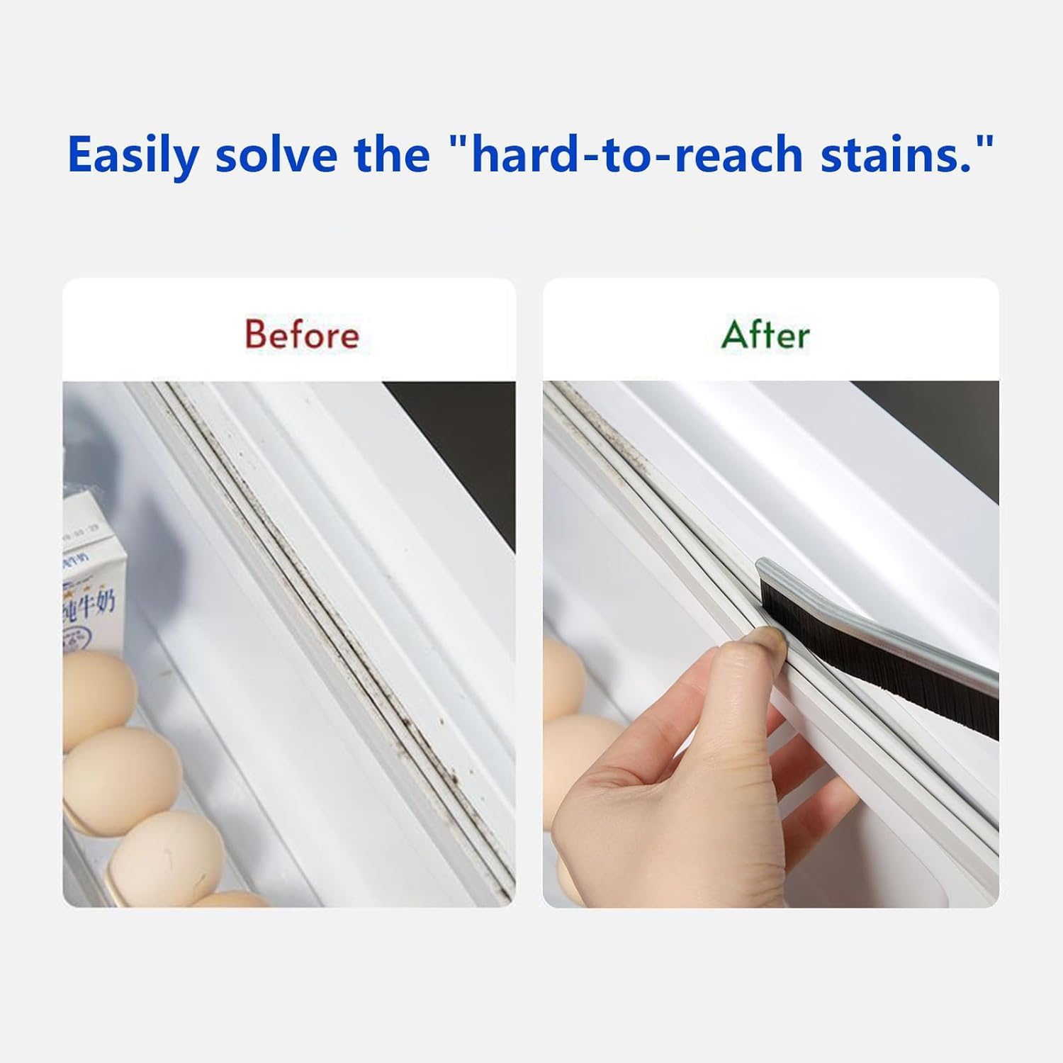 Lemcrvas 4Pcs Crevice Cleaning Brush Set