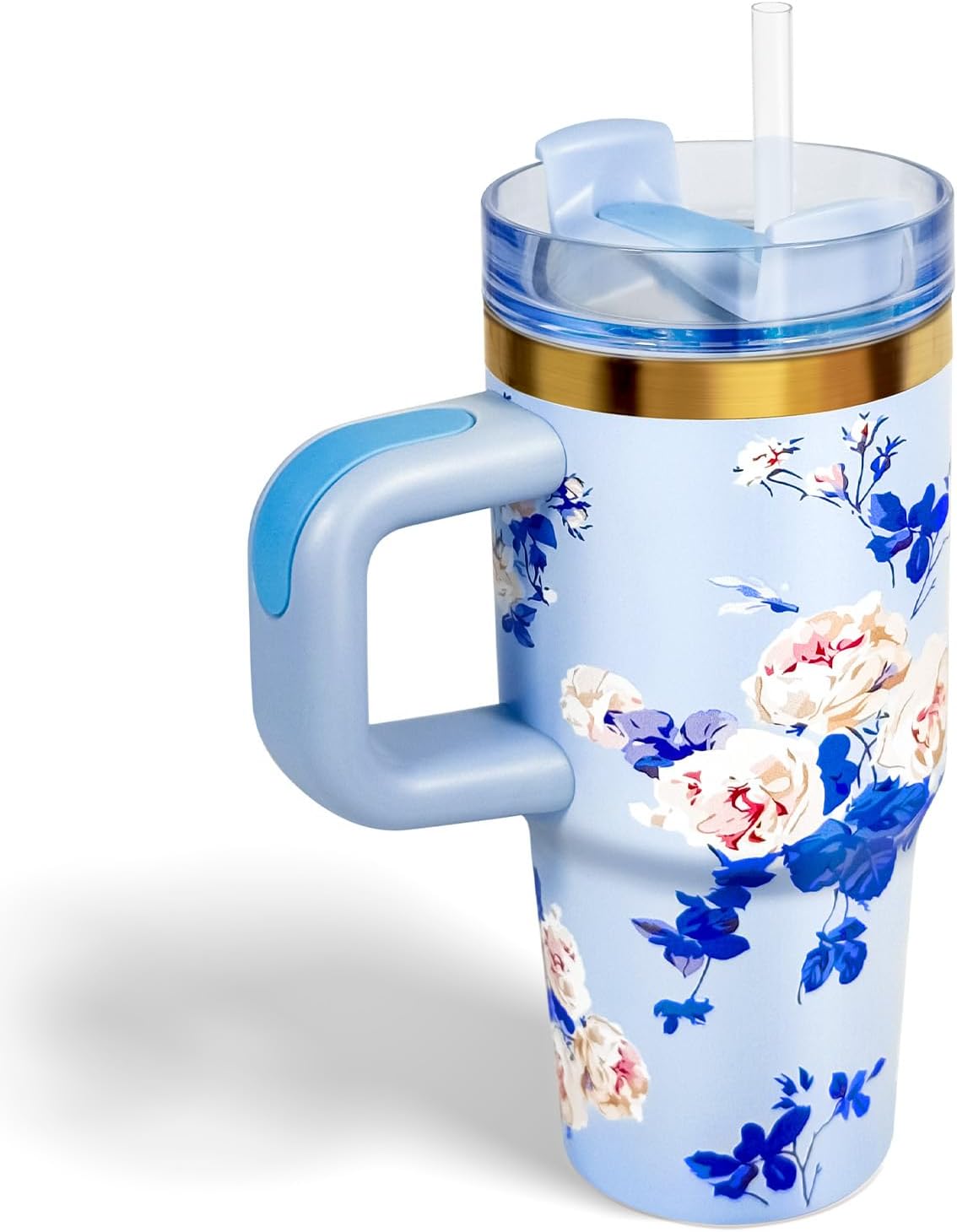 14 oz Toddler Tumbler with Handle and Straw