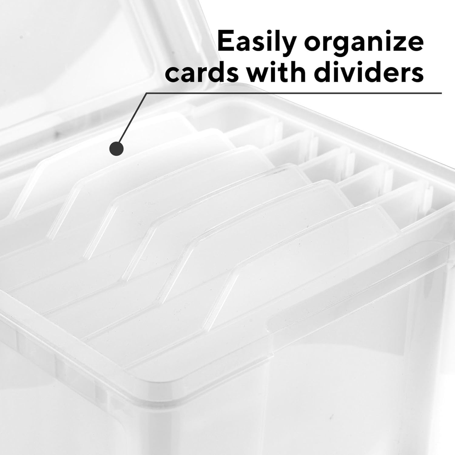 Mistic Cool Greeting Card Organizer Storage Box