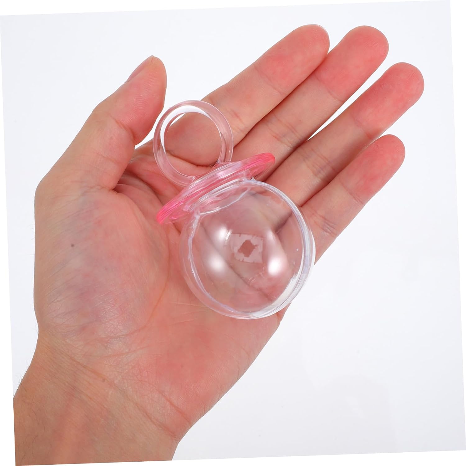 PRETYZOOM 20PCS Baby Shower Candy Boxes Mini Pacifier Holders for Treats