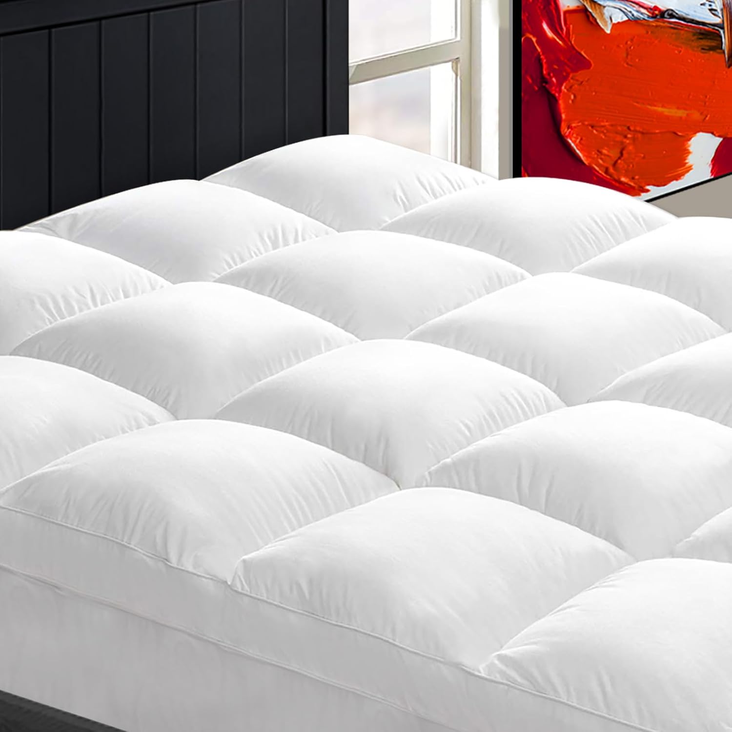 CHOPINMOON Queen Mattress Topper for Back Pain