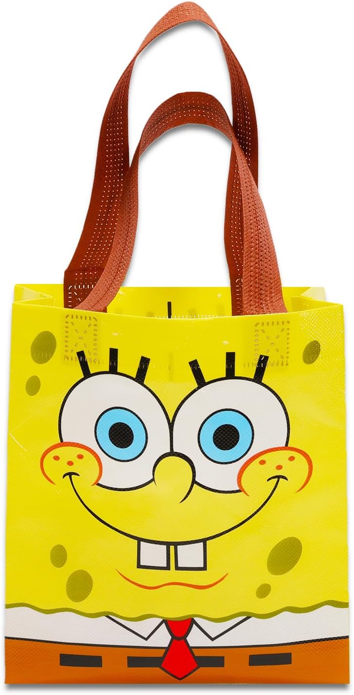SpongeBob SquarePants Party Favor Bags Set 12 Pack