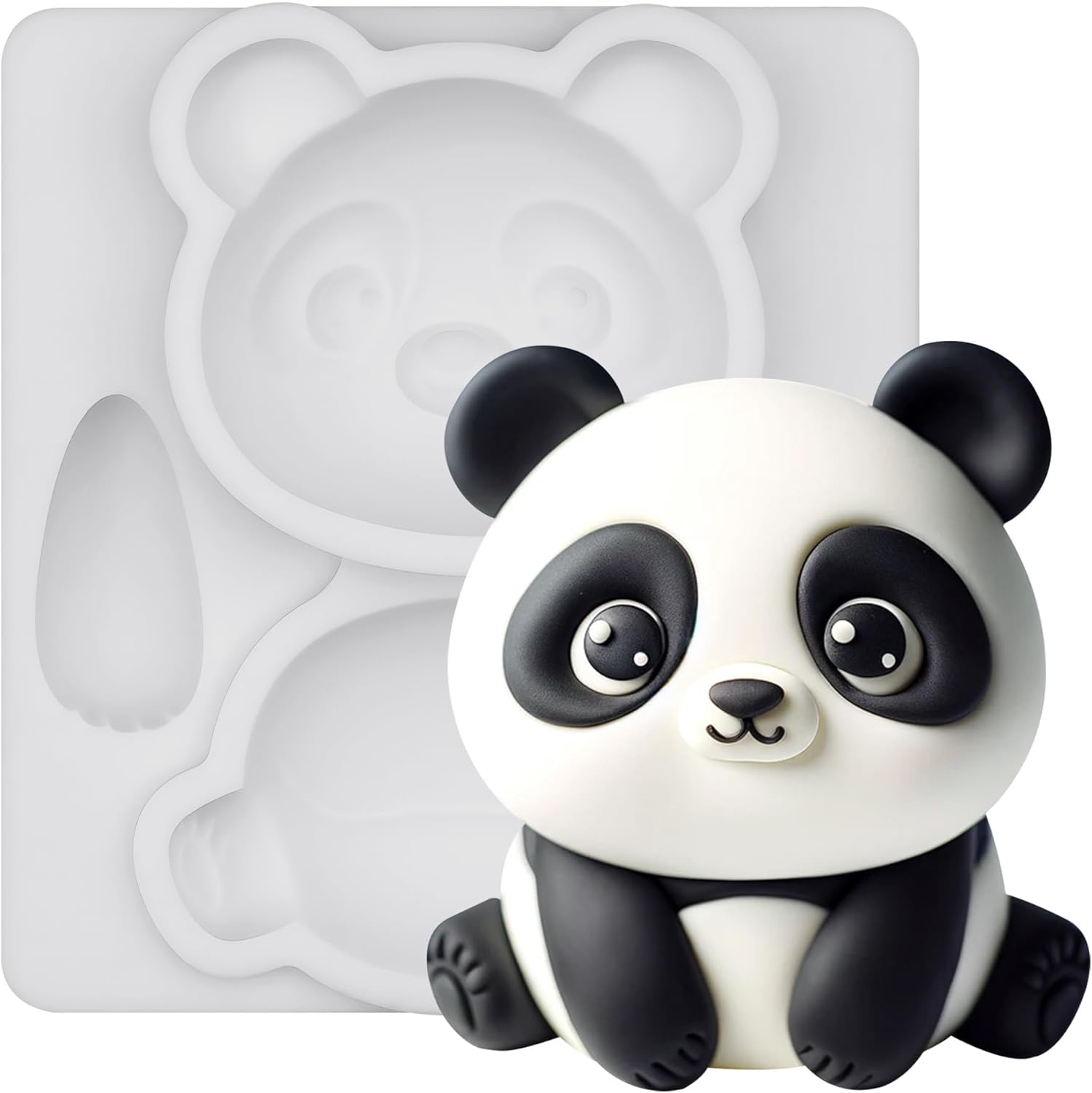 FUNSHOWCASE Panda Bear Fondant Mold 27 Inches Tall