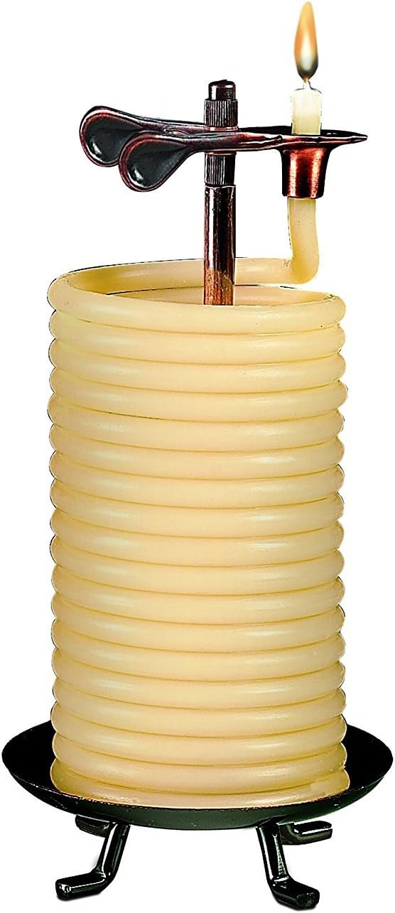 Candle by the Hour 80-Hour Vertical Beeswax Candle