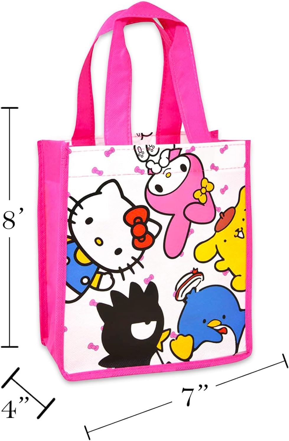 SANRIO Hello Kitty Party Favor Bag Set with 12 Totes