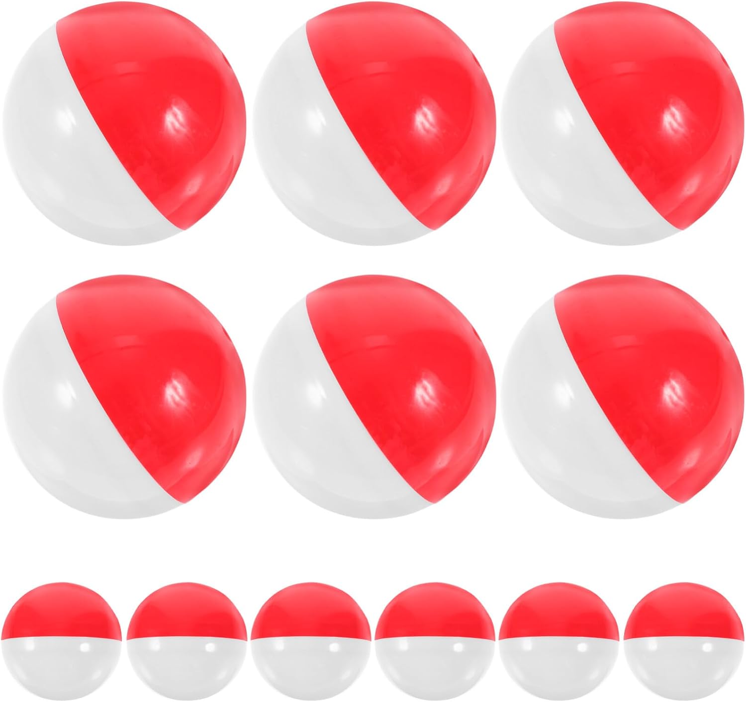 50pcs Empty Plastic Fillable Balls for Candy Molds and Party Favors