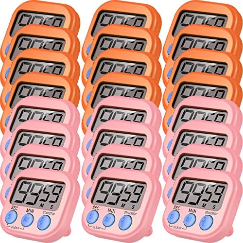 24 Piece Digital Kitchen Timer with Magnetic Base