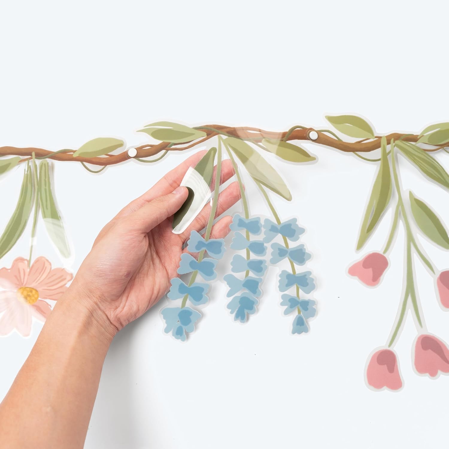 Cheerland Wildflower Garland for Garden Parties and Weddings