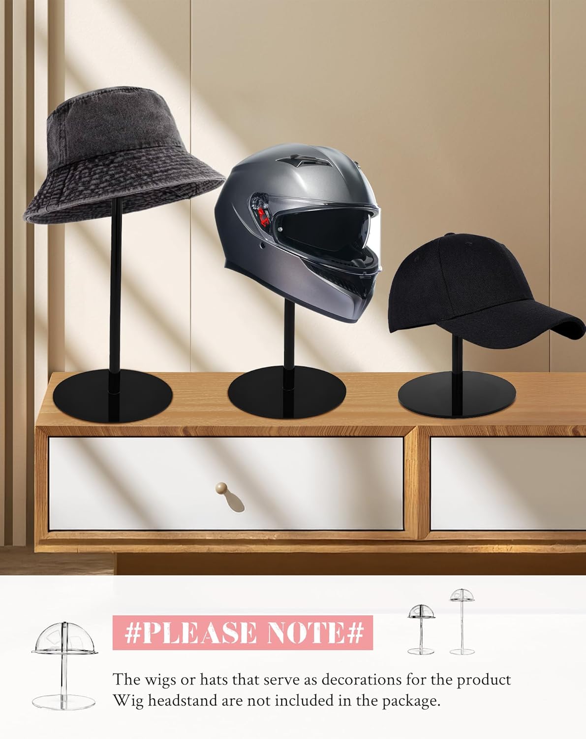 CHADWICK 8 High Hat Display Stand for Vendors
