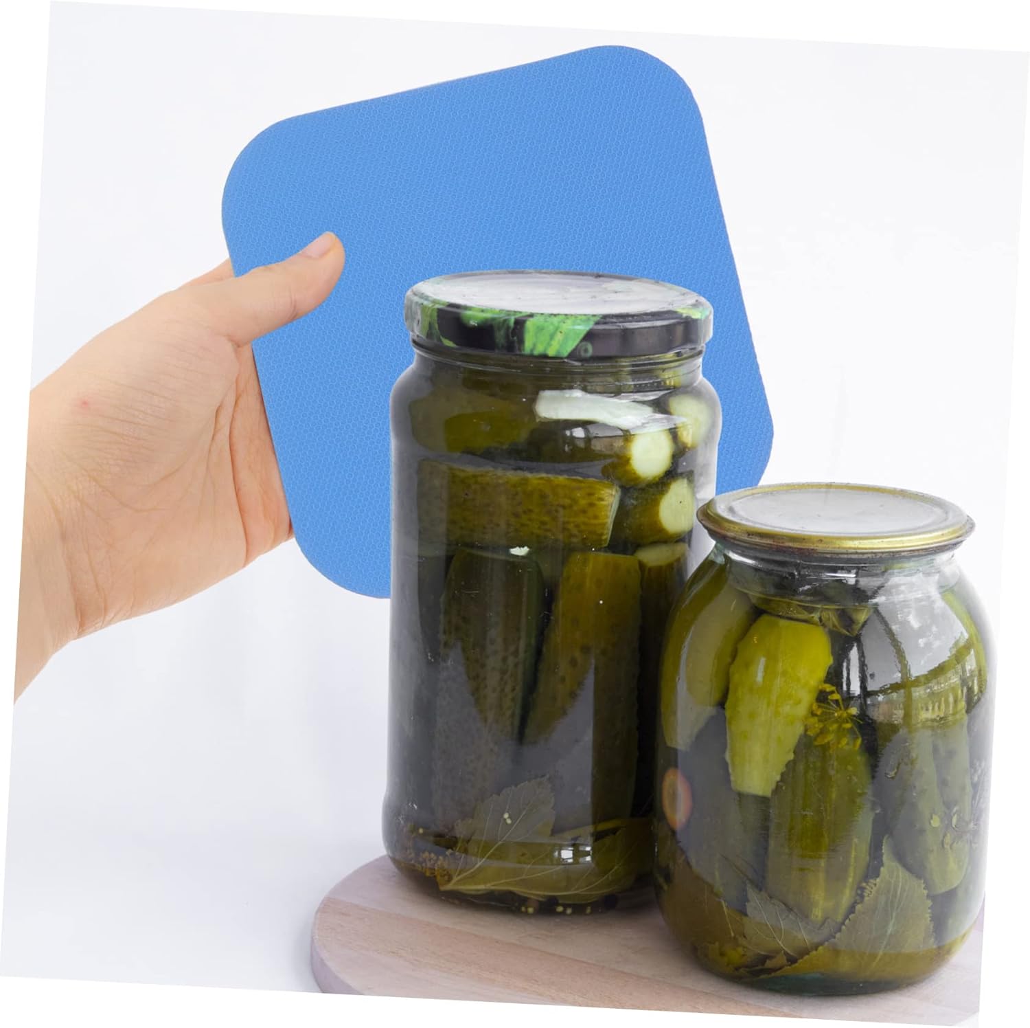 DECHOUS 6pc Jar Lid Opener Set with Rubber Mats