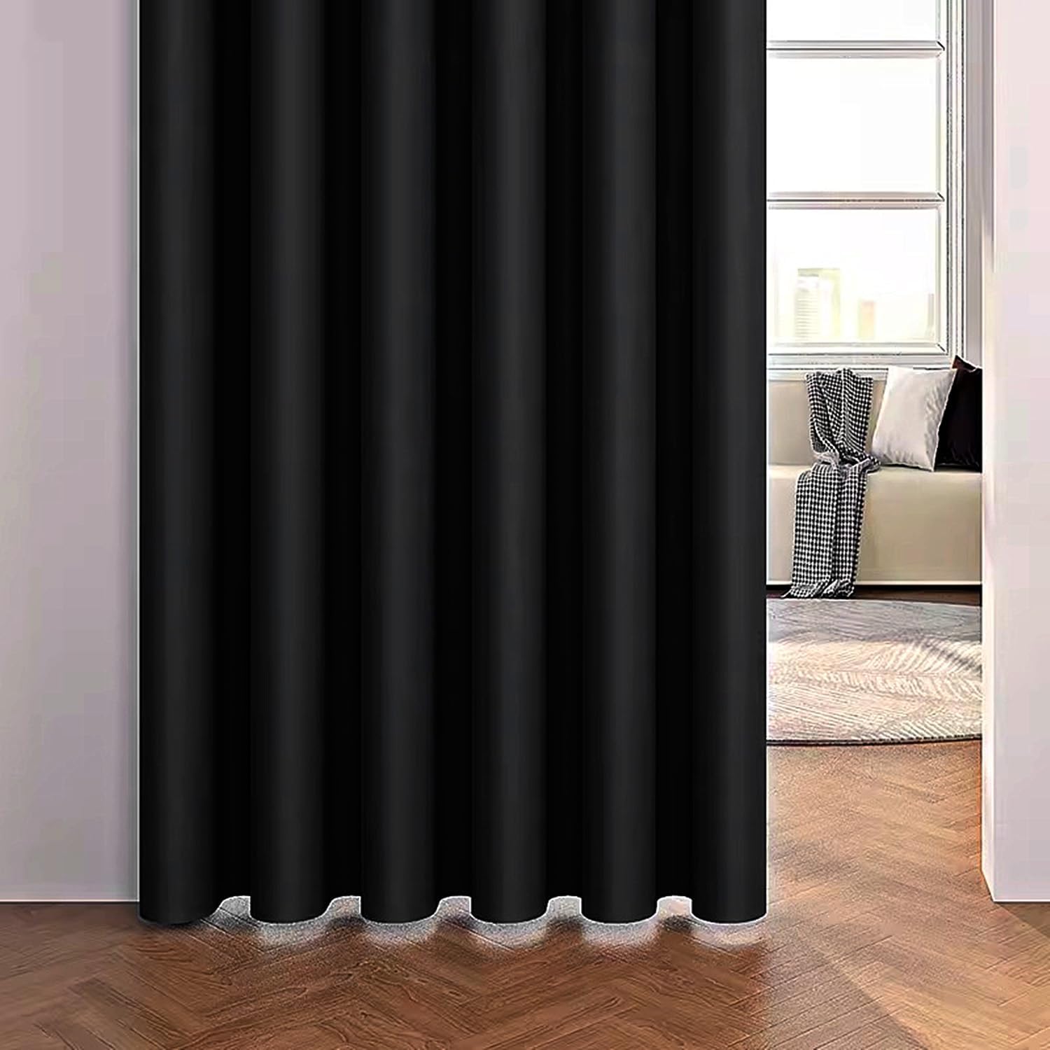 AiFish Door Curtain Panel Room Divider Blackout Drapes 78 Inch