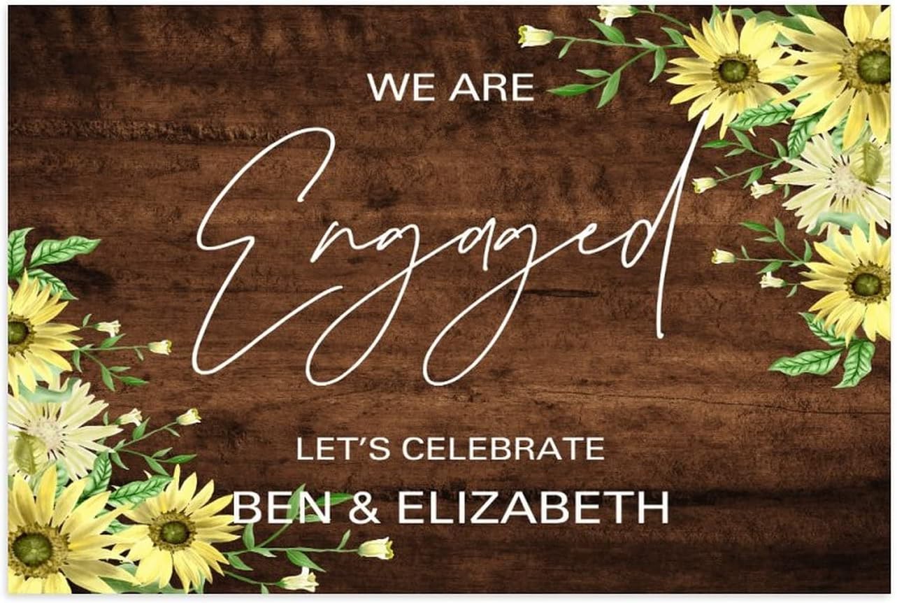 Personalized Wedding Welcome Sign 12x18 Inch Wood