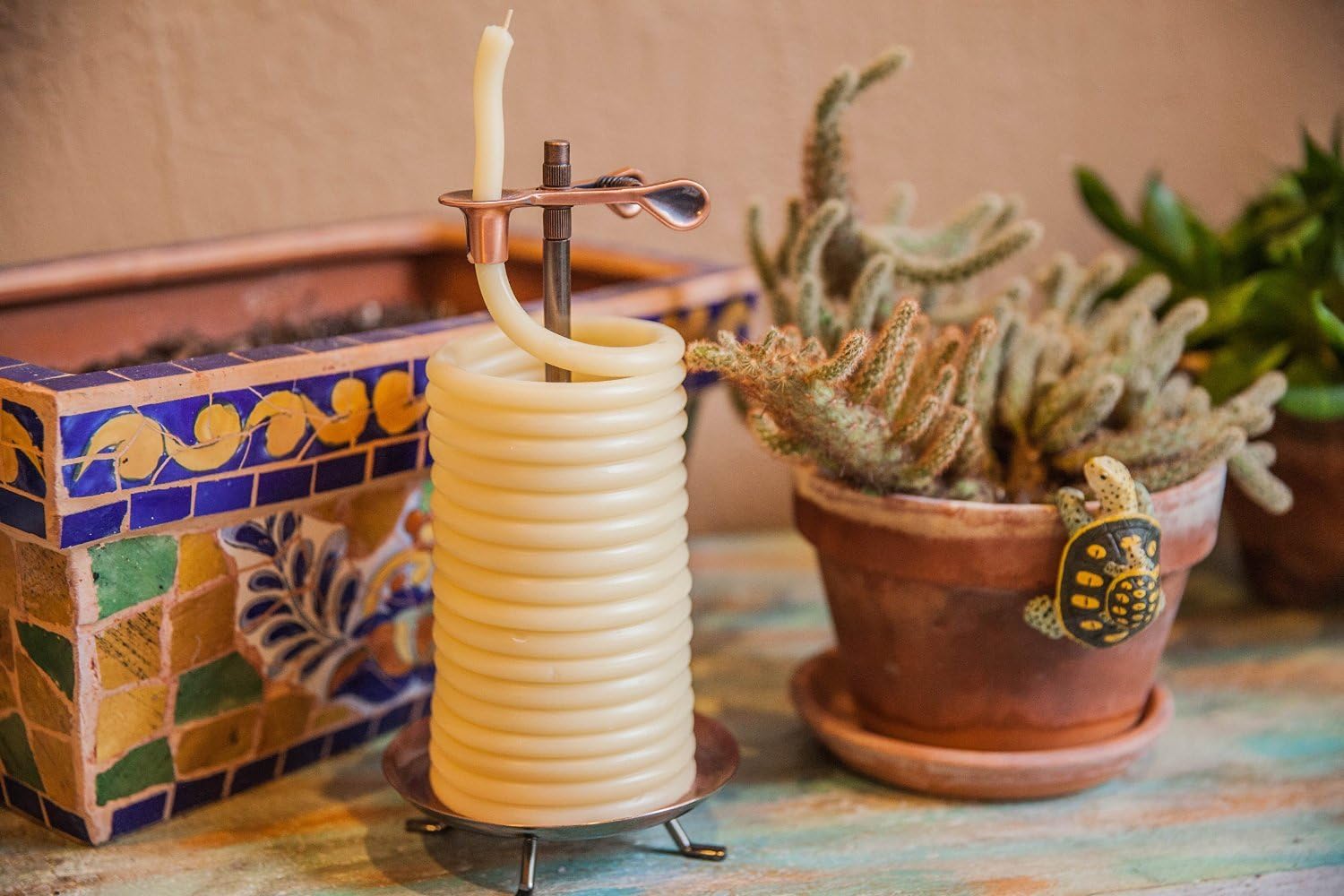 Candle by the Hour 80-Hour Vertical Beeswax Candle
