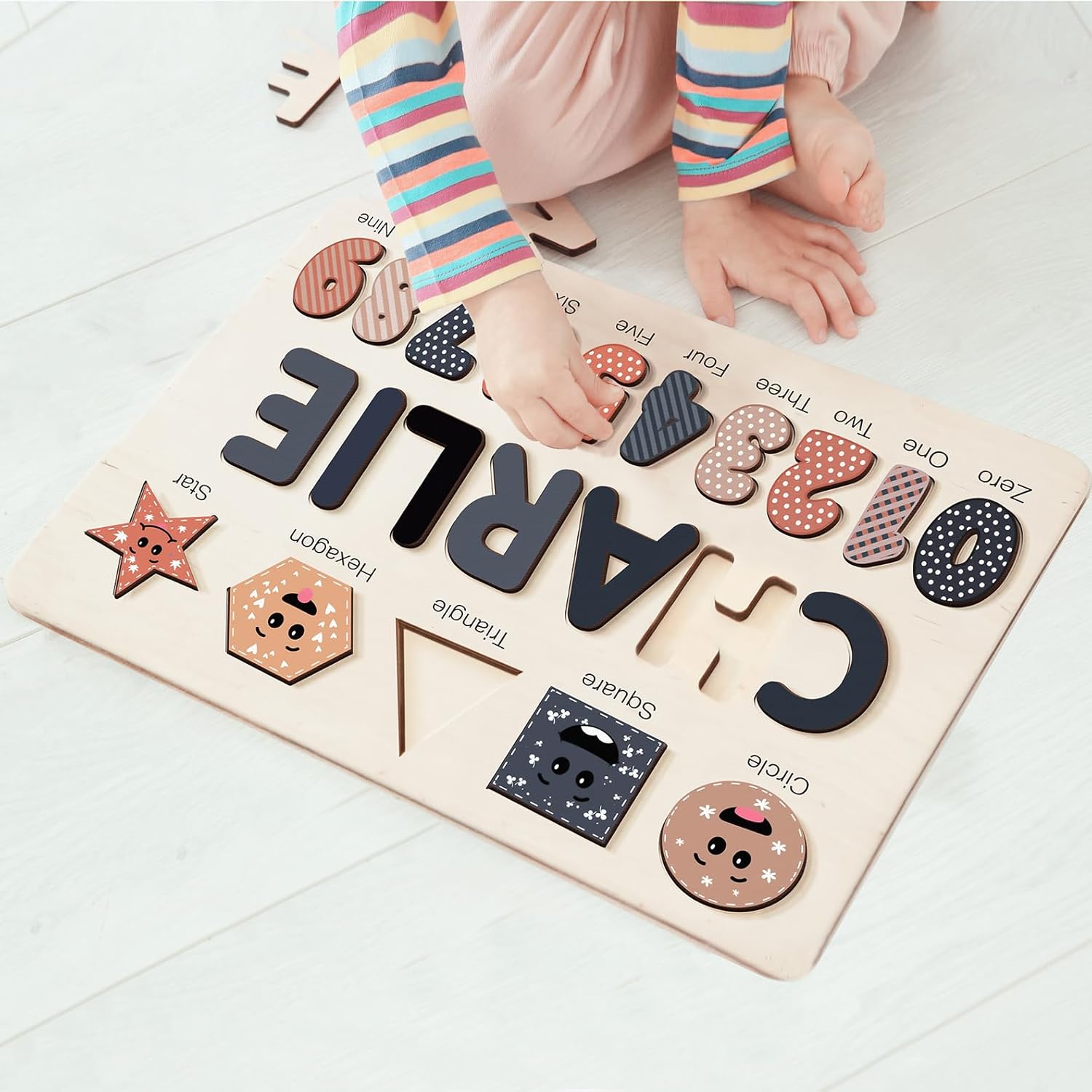 Personalized Wooden Name Puzzle for Kids