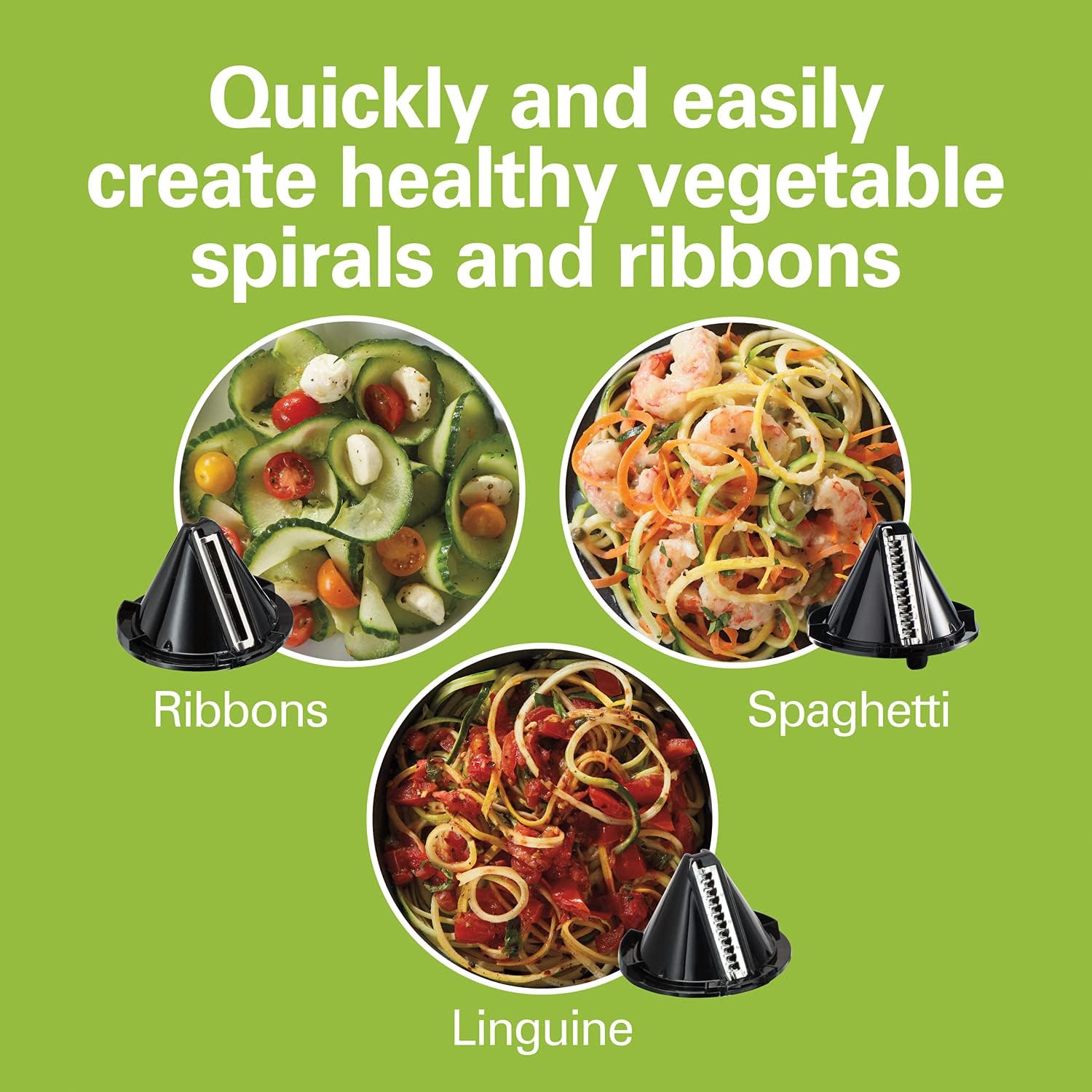 Hamilton Beach 3-in-1 Spiralizer Slicer and Can Opener