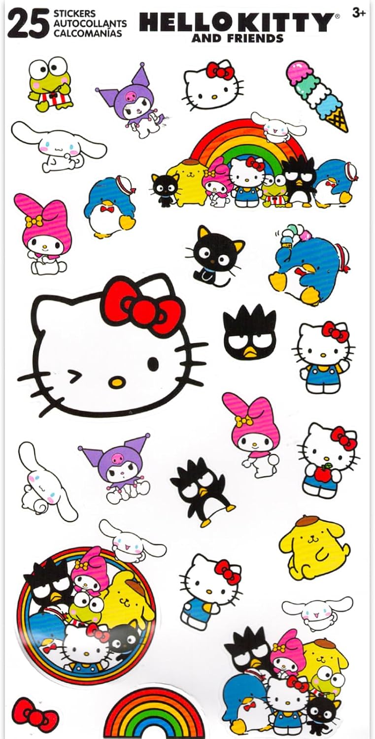 SANRIO Hello Kitty Party Favor Bag Set with 12 Totes