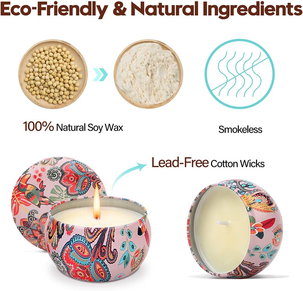 Scented Candles Gift Set for Women 12 Pack