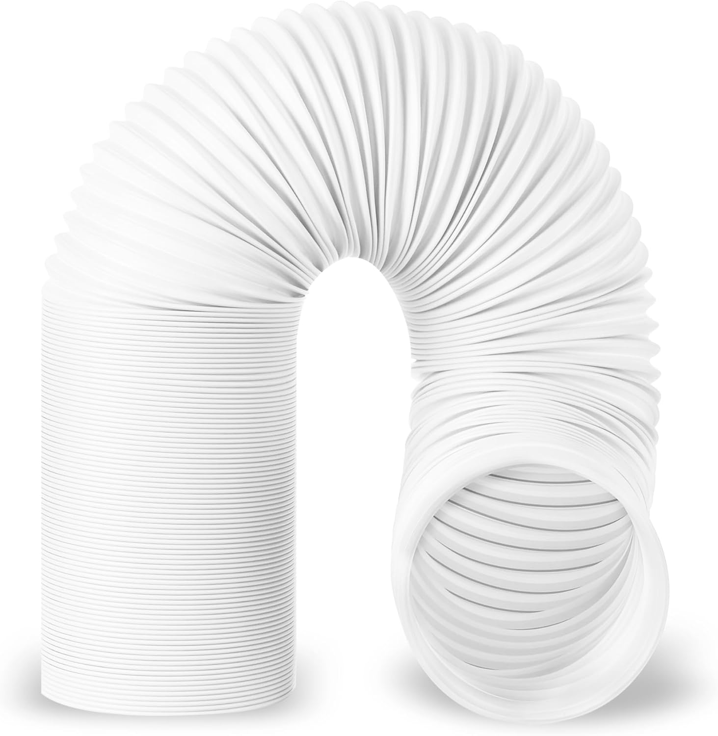 80 Inch Portable AC Exhaust Hose with Steel Wire