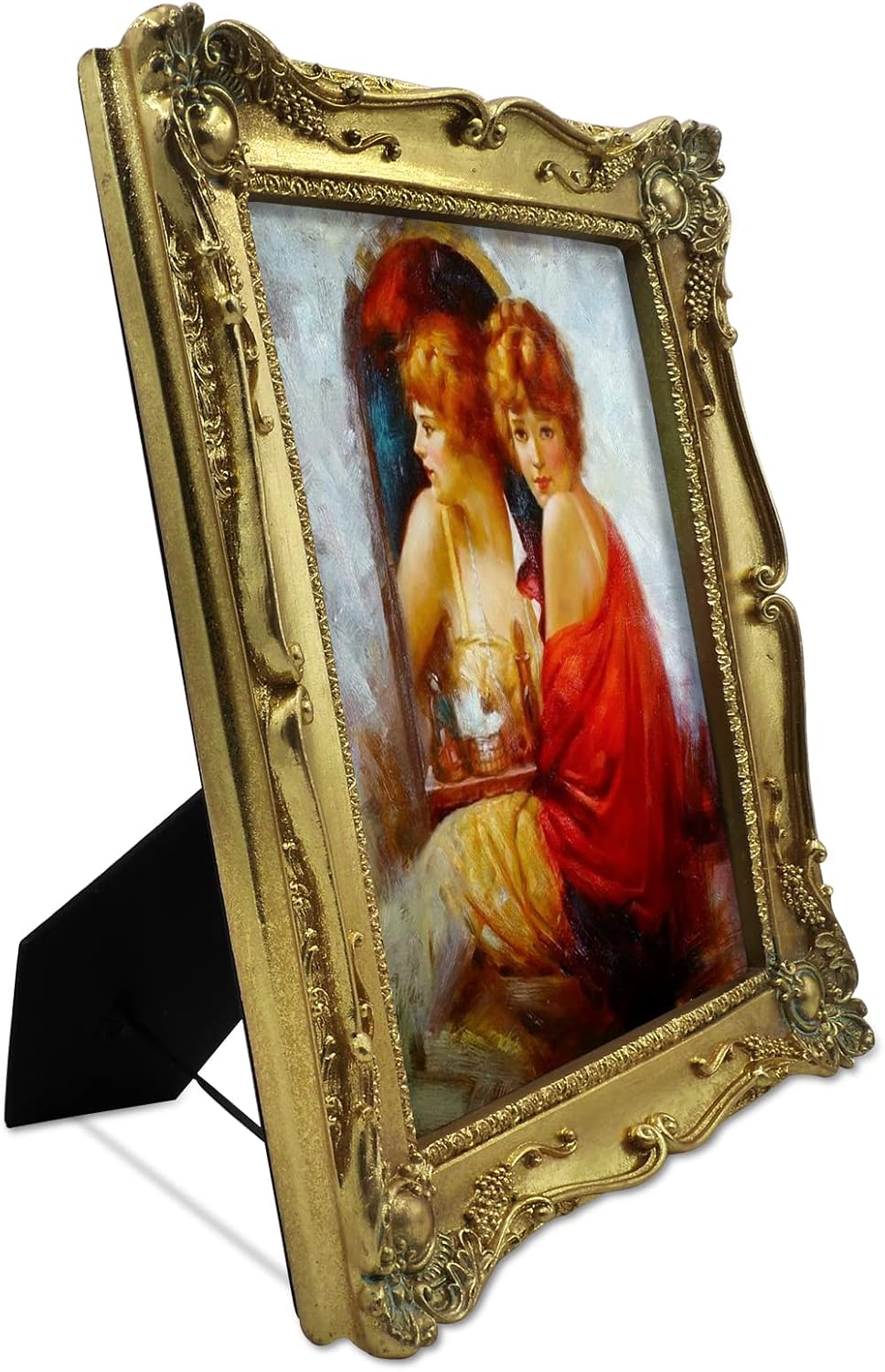 SIMONS SHOP Gold Picture Frame 8x10 Wall or Tabletop Display