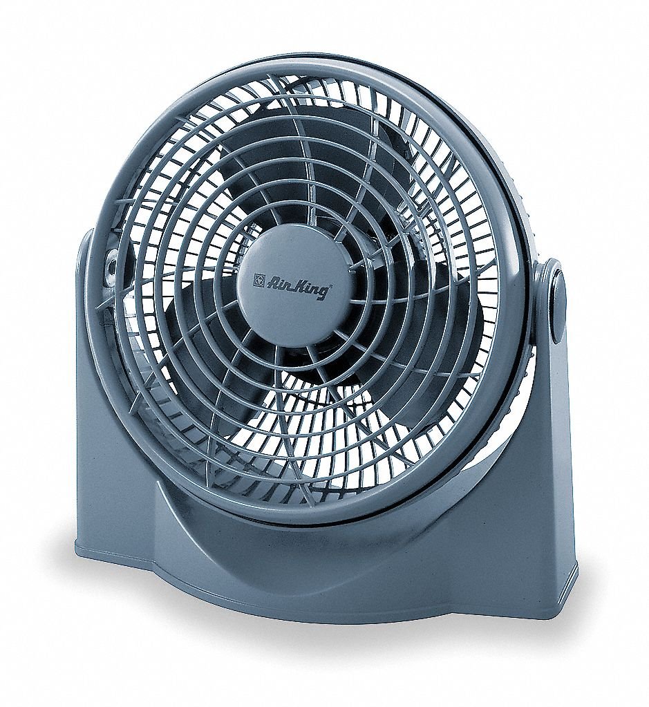 Air King 9 Inch Pivoting Fan Floor Table 120V