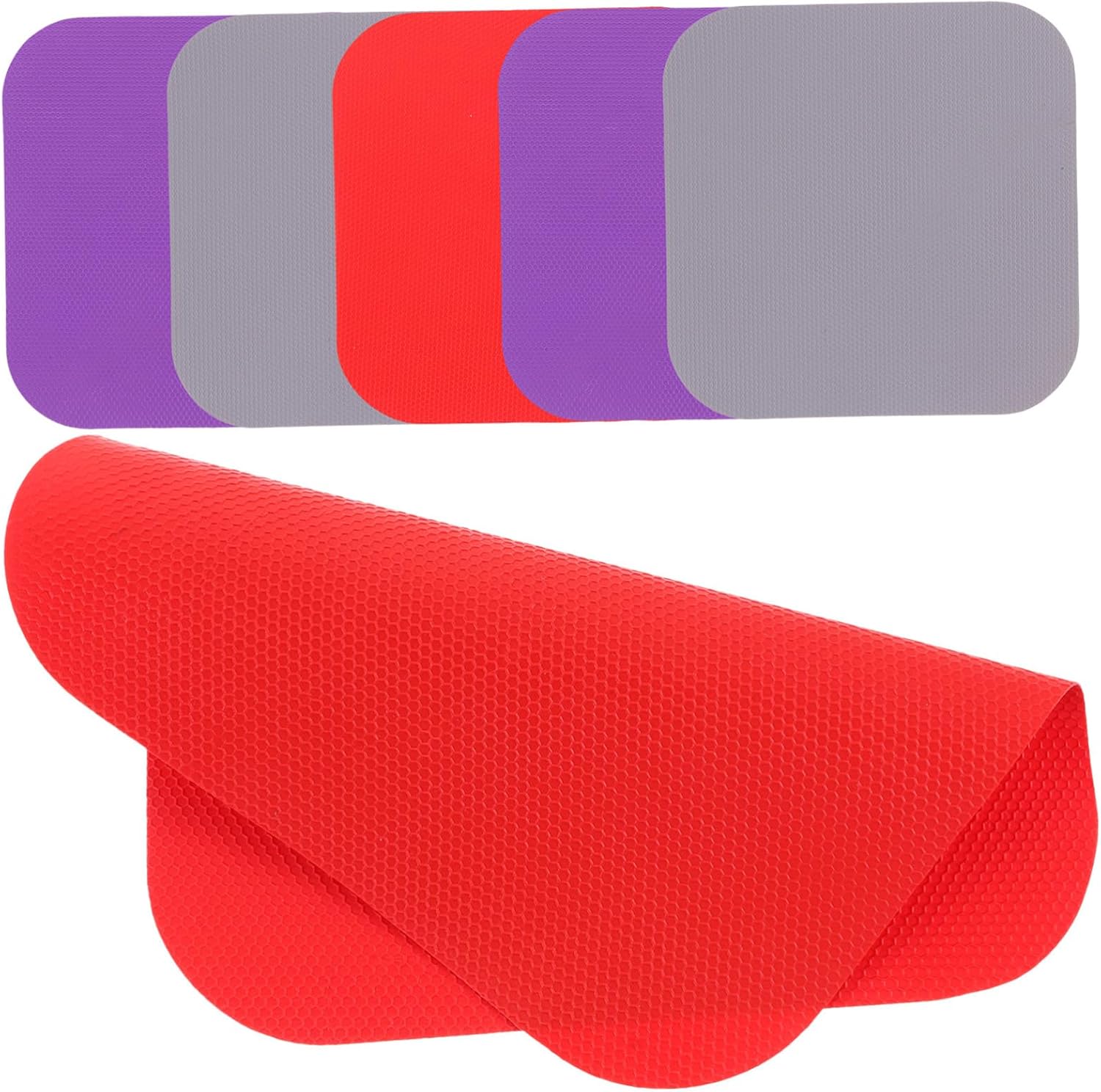 18 Pcs Rubber Jar Lid Opener Grips for Fridge and Kitchen Use