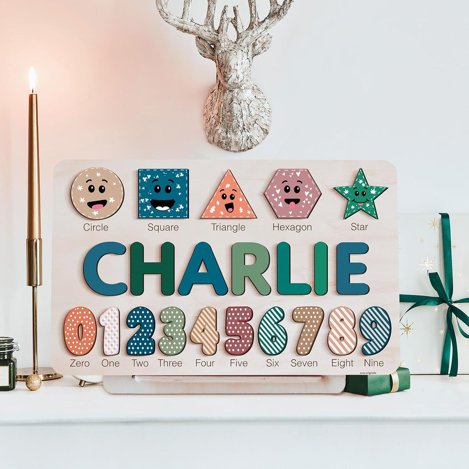 Personalized Wooden Name Puzzle for Kids