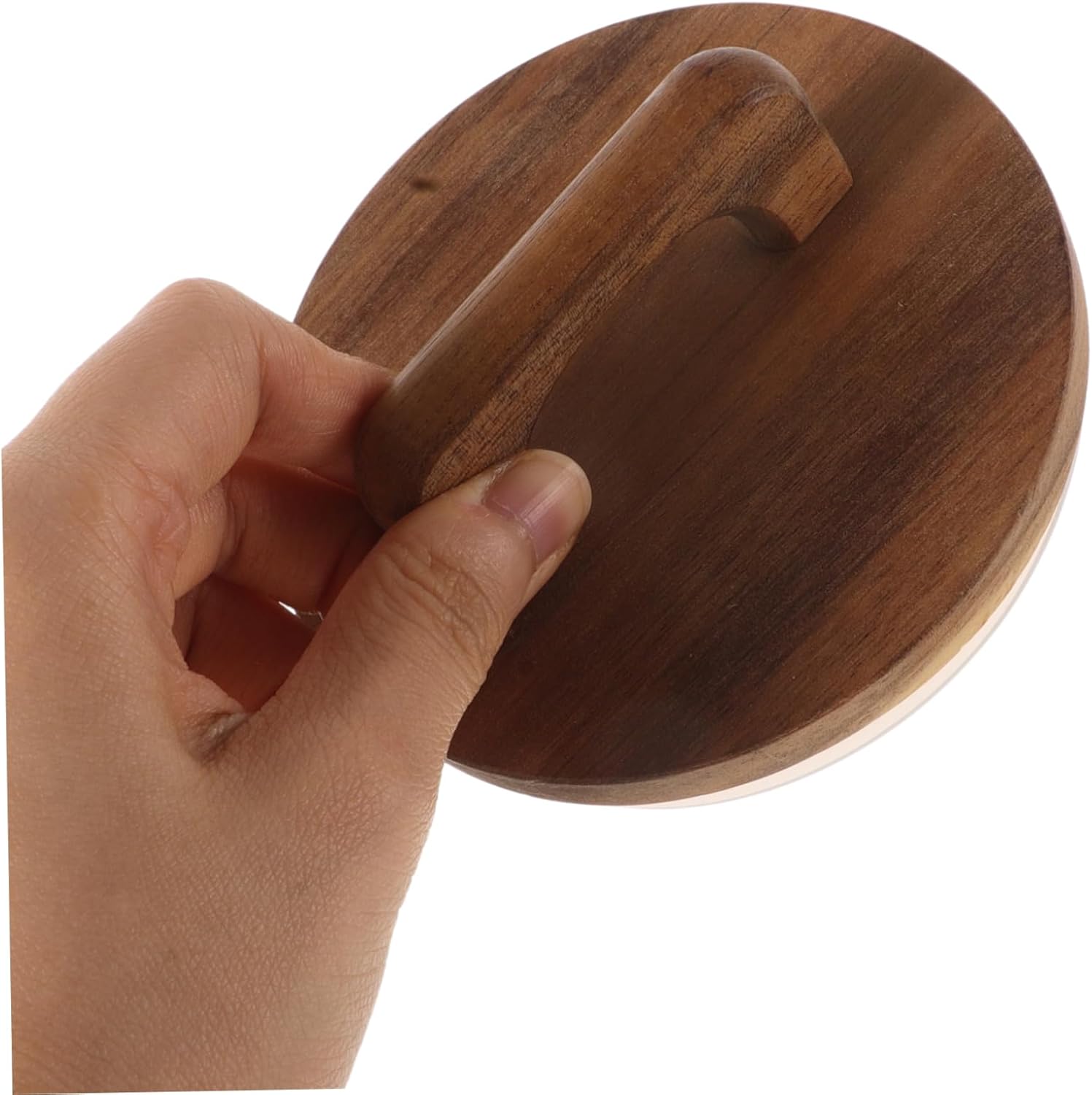 SHOWERORO Wide Mouth Mason Jars with Wooden Lid