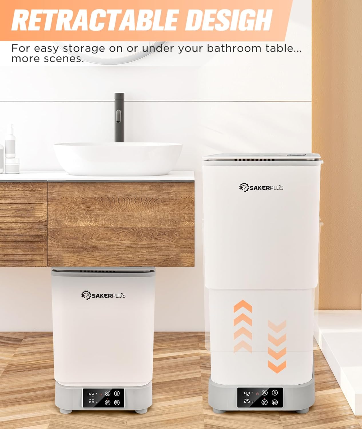 Sakerplus 30L Heated Towel Warmer Bucket