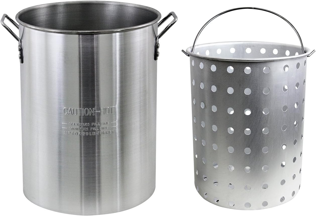 Chard ASP30 Aluminum Safety Hanger Set with Strainer Basket
