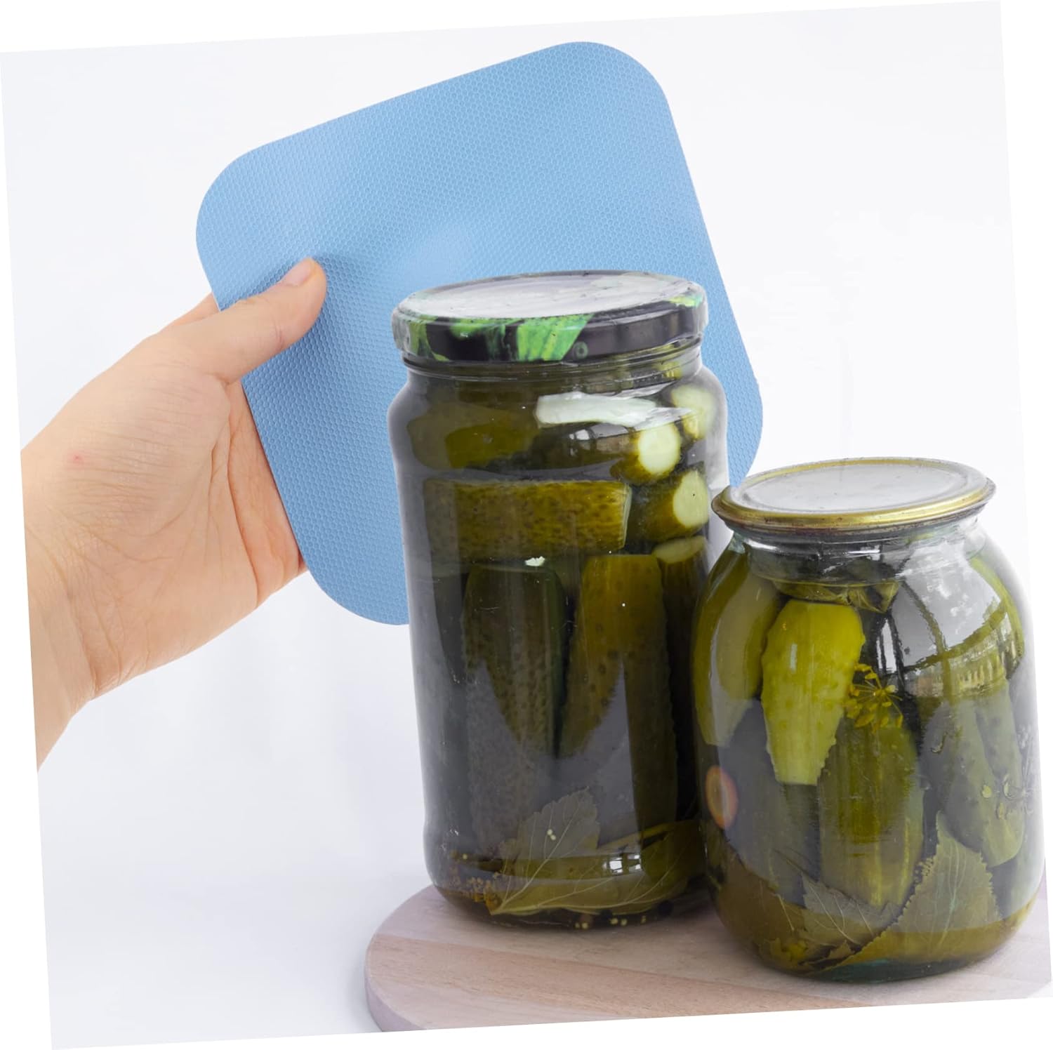 STOBAZA 4Pcs Rubber Jar Openers with Grippers