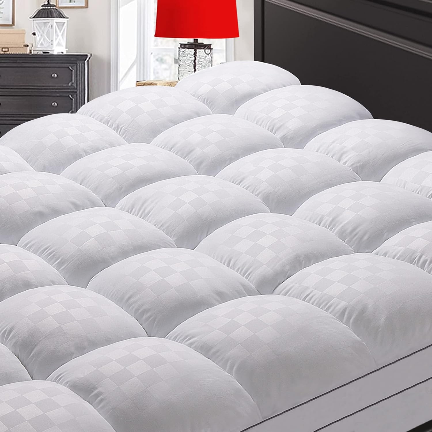 SameBed Queen Mattress Topper with 8-21 Inch Deep Pocket
