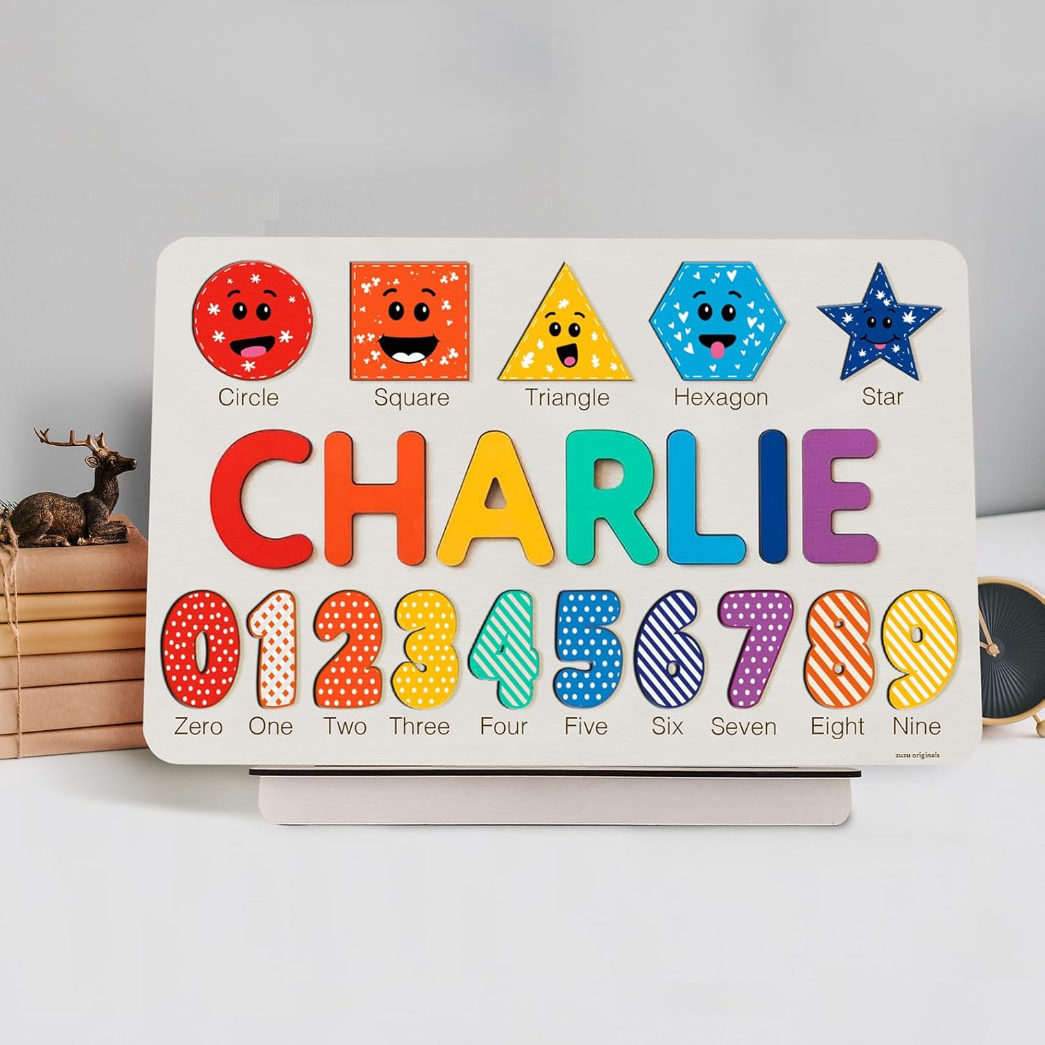 Personalized Wooden Name Puzzle for Kids
