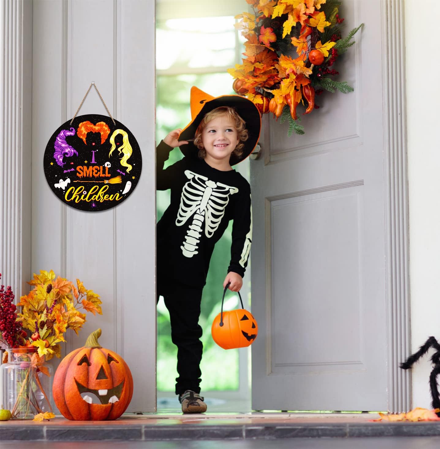 FaCraft Halloween Door Sign I Smell Children