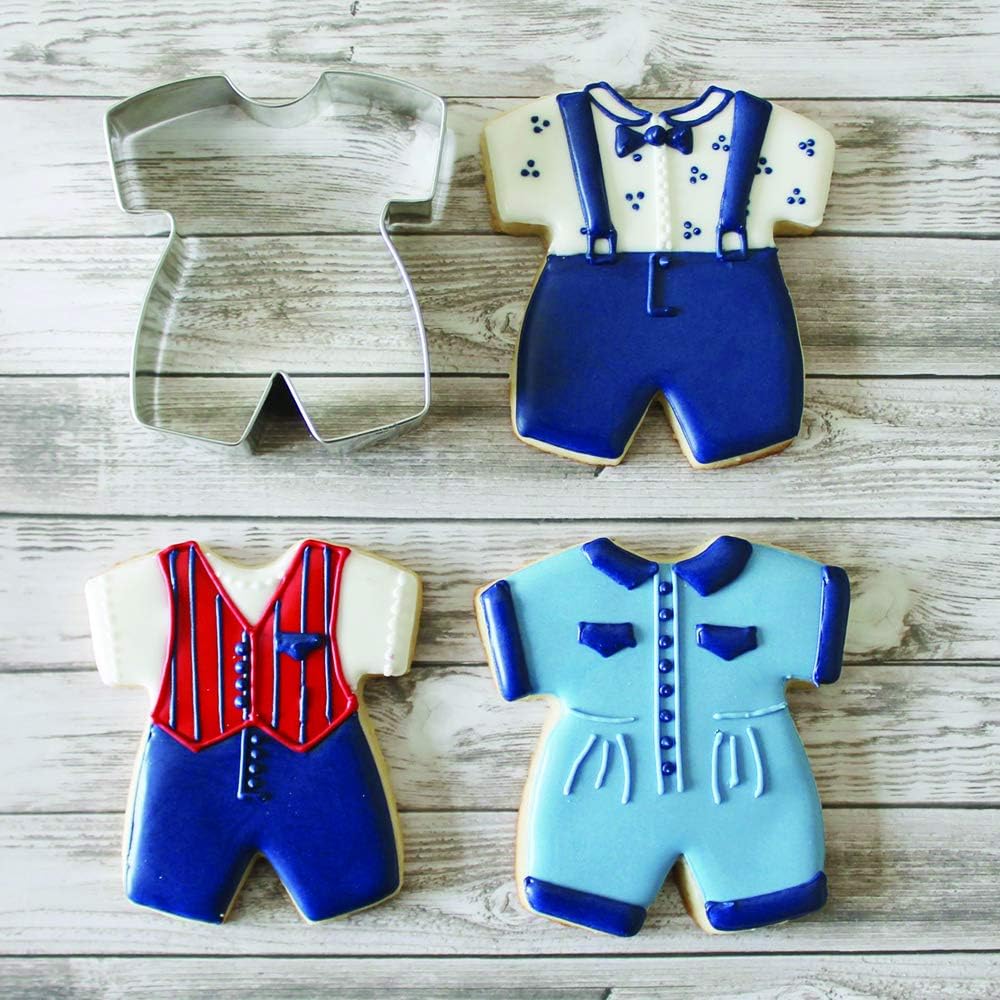 Baby Romper Cookie Cutter 35 Inches Made in USA by Ann Clark