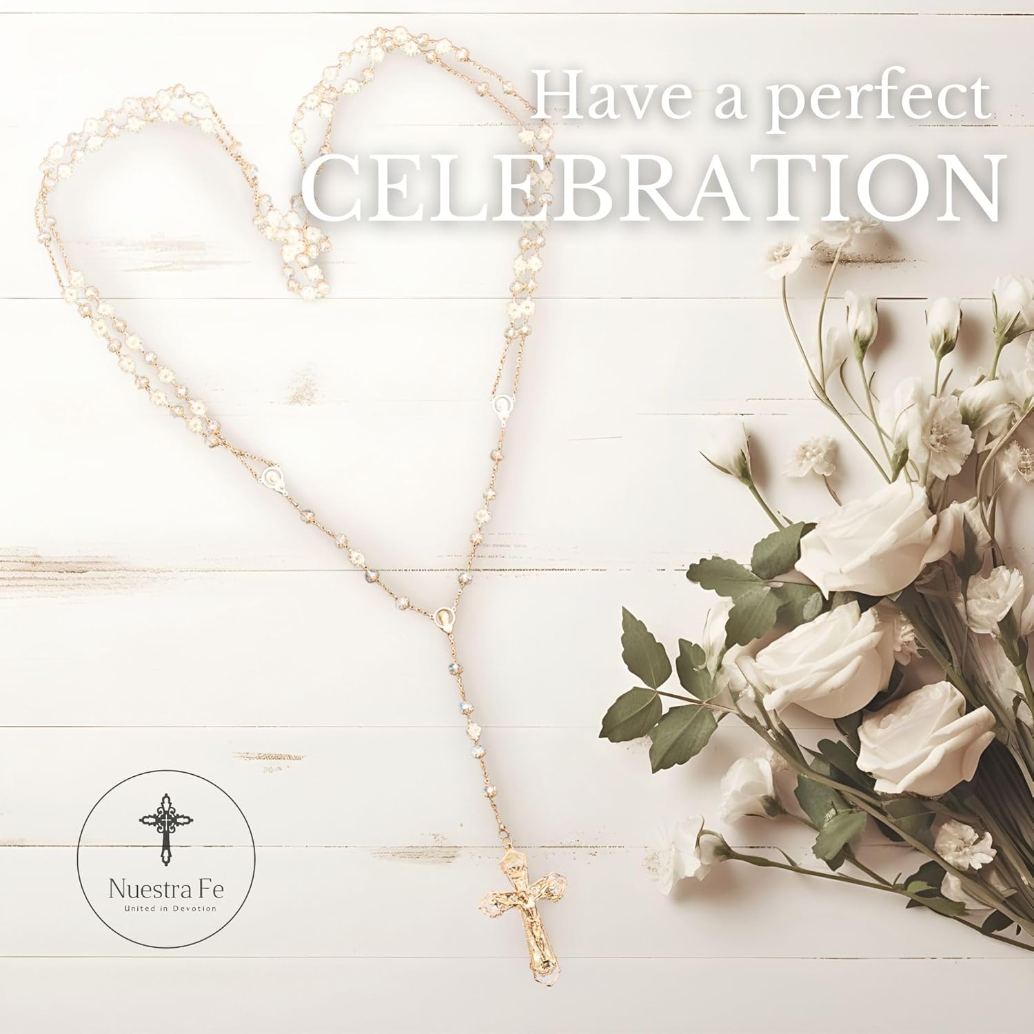 Cuitxi Wedding Lasso with Jesus and Virgen de Guadalupe - Premium Gift Box