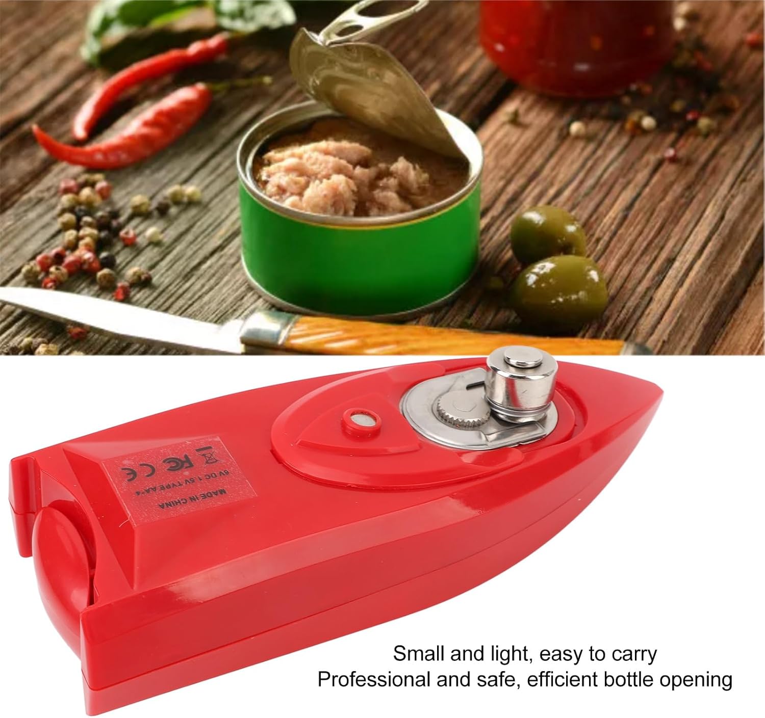 Electric Bottle Opener Automatic Can Opener for Weak Hands and Seniors